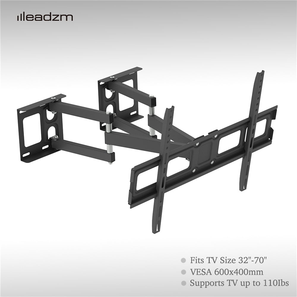 LEADZM TMSS104 32"70" Corner Full Motion Articulating TV Wall Mount