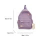 thumbnail image 4 of Cute Kawaii Student Backpack - Solid Color School Bag for Casual Travel & Books, 4 of 4
