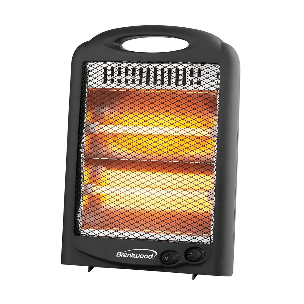 Brentwood HQ600W 600Watt Portable Space Heater, Black