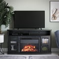 thumbnail image 6 of Ameriwood Home Barrow Creek Fireplace Console for TVs up to 60" in Black Oak, 6 of 11