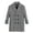 Grey, variant on Toddler Baby Boys Girls Trench Coat Jackets Fashion Cute Kids Boys Spring Winter Plaid Cotton Thickened Elegant Notched Double Clothes Winter Soft Coat Outwear 10-12 Years