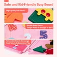 thumbnail image 4 of Busy Board hahaland Unicorn para niños de 2 a 4 años, 4 of 8