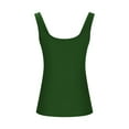 thumbnail image 4 of fatyb Womens Tank Tops Square Neck Summer Sleeveless Ribbed Slim Going out Shirts Casual Basic Tank Tees, 4 of 6