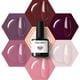 thumbnail image 1 of Set de esmaltes de uñas en gel Modelones, 6 colores: rosa, marrón y burdeos, 1 of 6