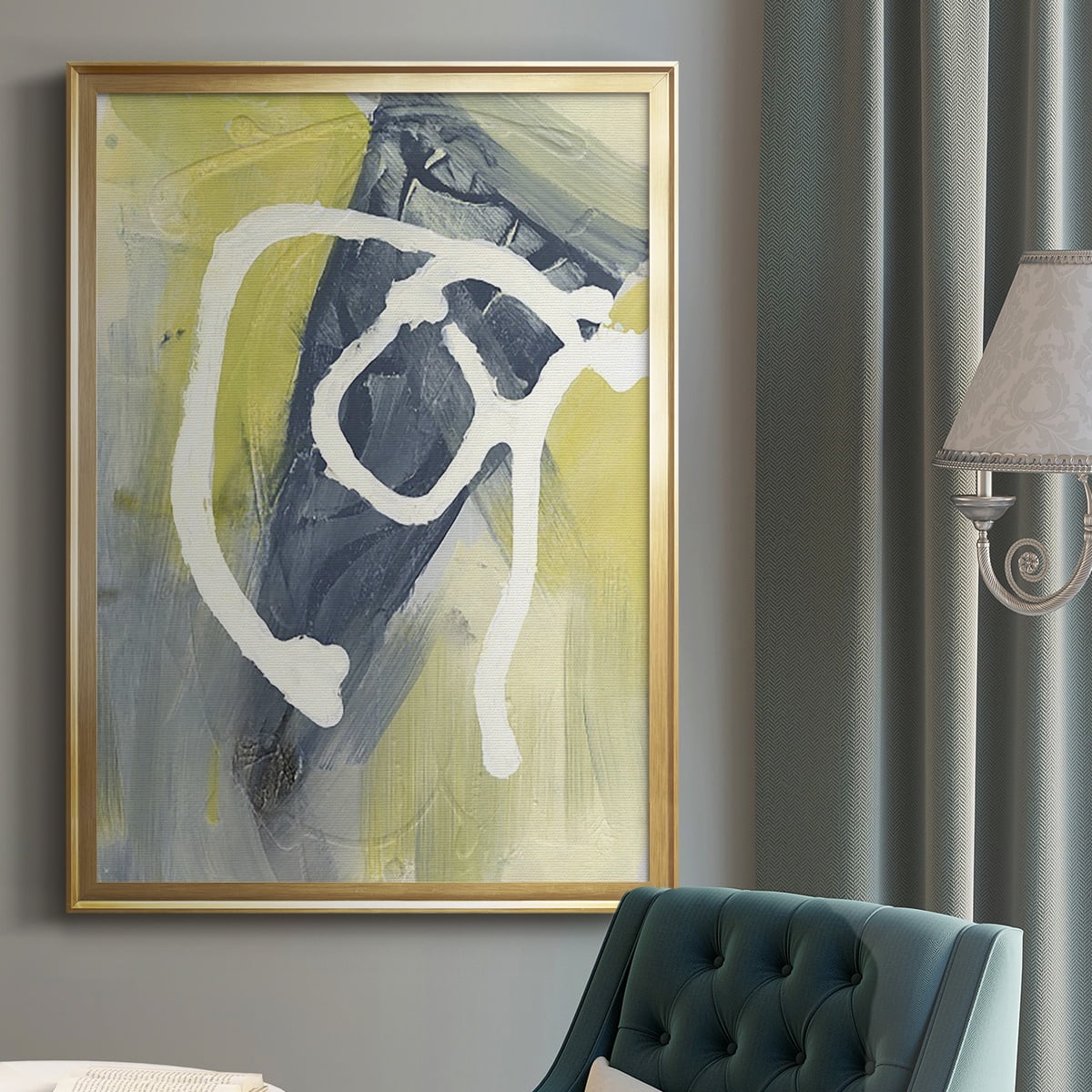 Delightful I Premium Framed Print, in Gold, Black, or Silver - Ready to Hang