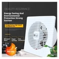 thumbnail image 3 of 4"6" Electric Exhaust Fan Toilet Powerful Mute Extractor Household Wall Kitchen Inbline Duct Fan Ventilation Fan ,High-Efficiency, 3 of 7