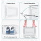 thumbnail image 3 of Transparente Zapatos Apilables Estantes Plasticos Transparentes 10 Piezas, 3 of 4