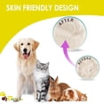 thumbnail image 7 of 4 Pack Dog Grooming Brush, Premium Soft Silicone Pet Bath Brushes with Adjustable Handle, Shampoo Soothing Comb for Wet Dry Long Short Haired Dogs & Cats Massaging, Deshedding, 7 of 7