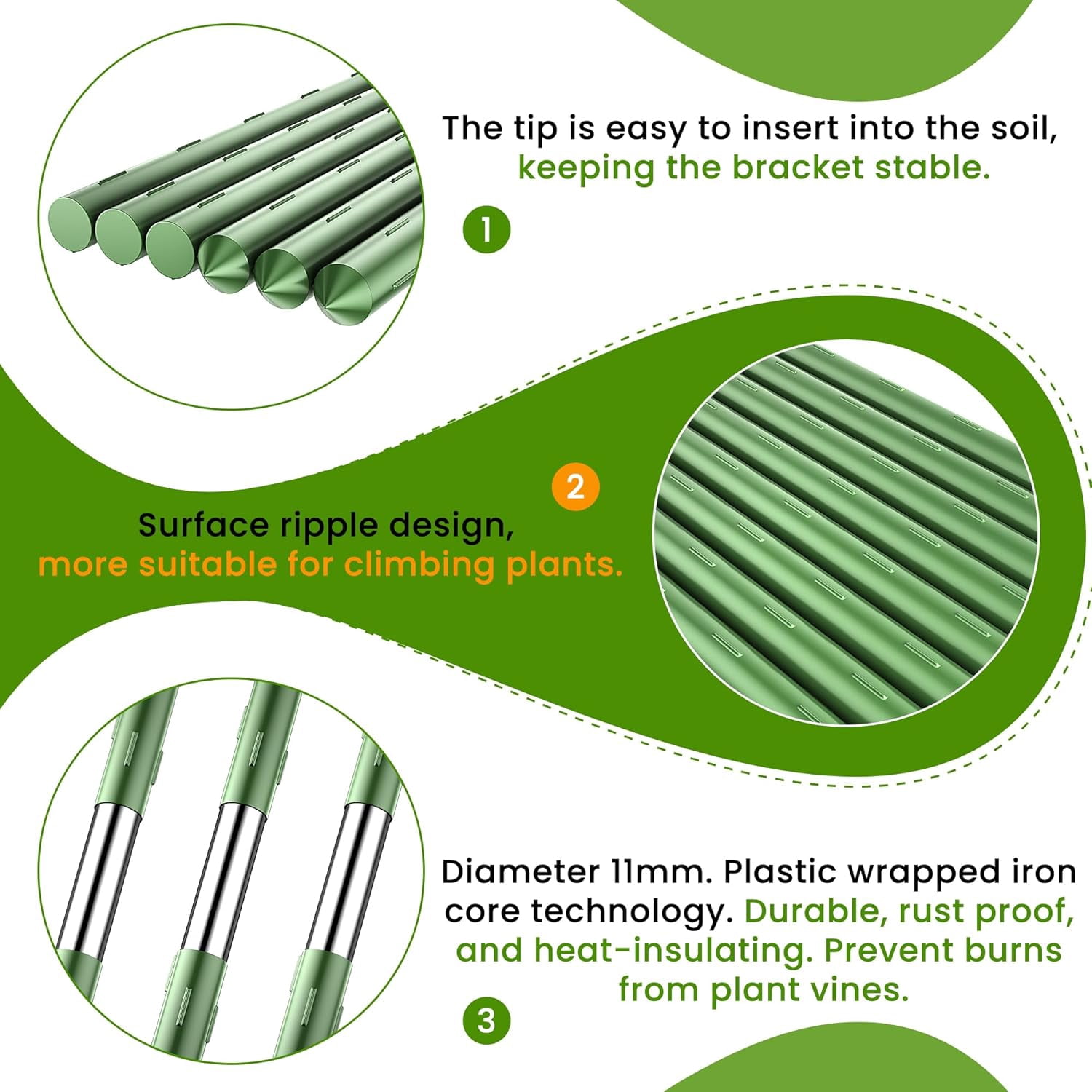 Cucumber Trellis, 35" X 50" A-Frame Garden Trellis for Climbing Plants Outdoor, Raised Bed, Foldable Plant Support Vine/Vegetable/Tomato/Zucchini/Pea