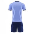 thumbnail image 6 of Kids Soccer Uniforms Mesh Breathable Quick Dry T Shirts and Shorts for Boys Girls Team Gym Game Soccer Jersey 2 Piece Sets 3-15 Years, 6 of 6