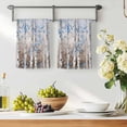 thumbnail image 3 of Blue Brown Forest Kitchen Towels Set of 2, Modern Oil Painting Art Absorbent Dish Towels for Kitchen, Microfiber Hand Towel, Quick Drying Tea Towel for Cleaning Decorative Dishcloths, 3 of 7