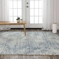 thumbnail image 7 of Trace 5' x 7'6" Geometric Navy/Ivory Power-Loomed Area Rug, 7 of 7