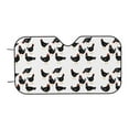 thumbnail image 7 of Balery Funny Chicken Print Car Windshield Sun Shade,Windshield Sunshade for Car Pickup Truck SUV Accessories-Medium, 7 of 7