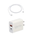 thumbnail image 1 of Cargador de Carga Rapida Generico 18W con Cable Tipo C-lighting Color blanco, 1 of 3