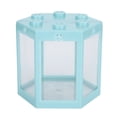 thumbnail image 3 of Hex Fish Tank, Lightweight and Portable Small Fish Tank Withstand 100 Kg Desktop Fish Tank Transparent Design Clearly See Fish for Office Landscaping Decorations, 3 of 7