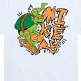 thumbnail image 3 of Teenage Mutant Ninja Turtles - Mikey - Toddler & Youth Short Sleeve Graphic T-Shirt, 3 of 5