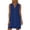 Navy, variant on Taqqpue Womens Plus Size Swimsuit Cover Up Blouse Sleeveless V Neck Button Down Shirt Dresses Tops Summer Beach Vacation Knee Length Bathing Suits Dresses Under 10 Dollars for Women
