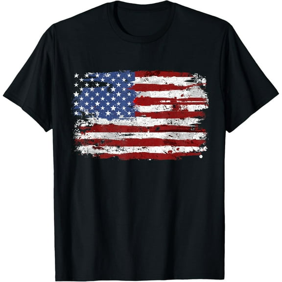 American Flag USA United States of America US 4th of July T-Shirt