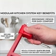 thumbnail image 7 of Universal Faucet Handle Lock for Double Sinks, Safety Guard with Central Pipe Fixation, Anti-Slip Kitchen Bathroom Stopper, Prevent Flooding, 7 of 7
