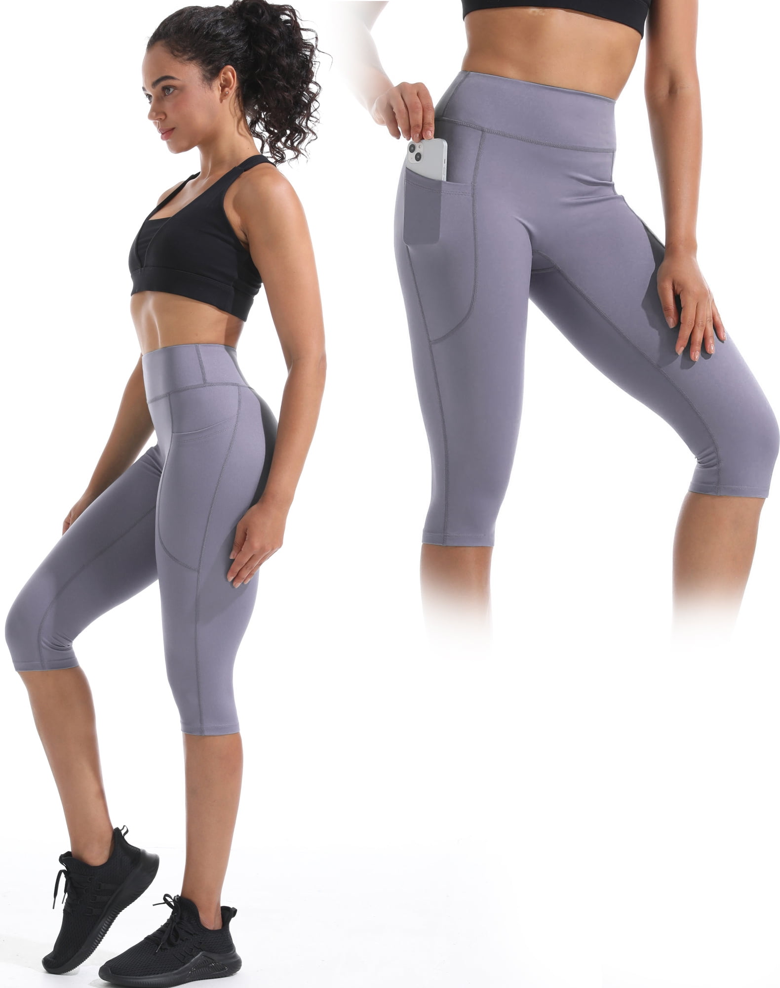 Yogalicious womens cropped leggings - Gem
