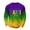 Purple, variant on CLOISE Mens Long Sleeve Tee Shirts Mardi Gras Big and Tall Tops Crewneck Holiday Pullover Purple Green Gold Loose Holiday Blouses