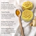 thumbnail image 5 of Solid Conditioner Bar Ginger Root and Camelina Oil for Hydrating and Hair Growth Handmade in USA Natural and Safe by Relaxcation, 5 of 5