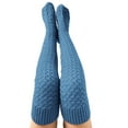 thumbnail image 5 of LWNYDPLSD Womens Stockings Cotton Ladies High Warm Socks The Girls Warm Thigh Over Knee Long Christmas Knit Socks Clearance Sale Blue, 5 of 5