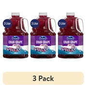 (3 pack) Ocean Spray® Cran-Grape® Cranberry Grape Juice Drink, 101.4 fl oz Bottle