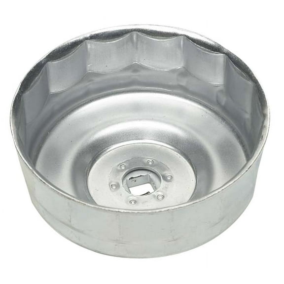 3/8" Square Dr End Cap Oil Filter Wrench 3-3/4"