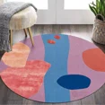 thumbnail image 6 of Tufted area rug, 14x14, Geometric wool, Round carpet, Living, Kids, Bed, room rugs, 6 of 6