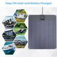 thumbnail image 3 of Car Battery Solar Charger, Solar Battery Charger 35W Water Proof Overcharge Guard  for RVs Tractors Lawn Mowers Ships, 3 of 7