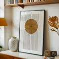 thumbnail image 6 of Perfect Touch - Mixed Media Geometric Abstract Minimalist Modern Art Mid-Century Modern Line Art Pattern Black Framed Wall Art Print 6 x 8 inches, 6 of 12