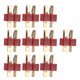 thumbnail image 5 of Conector macho en T, 10 piezas Conector en T Conectores de batería RC Accesorio RC de alta capacidad, 5 of 9