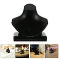 thumbnail image 6 of KALLORY 40pcs Mini Jewelry Bust: Black Miniature Jewelry Mannequin For Dollhouse - Necklace Display Stand Storage Rack For Dolls Role-Playing Creative Play, 6 of 10