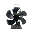 thumbnail image 1 of Ventilador para hogar de 6 , ventilador para hogar que aumenta el calor, ventilador para hogar, accesorios para estufa de leña, quemador de leña, 1 of 8