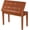 Brown, variant on AODSK Duet Piano Bench with Storage, Padded Cushion for Piano Keyboard Seat, Soild Wood Leg Bench Stool Chair -Black