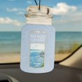 thumbnail image 2 of Yankee Candle Paper Car Jar Air Freshener for Long Lasting Fragrance, Ocean Air, 10 Packs, 2 of 5