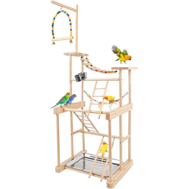 Stunning Bird Play Equipment And Climbing Wall image