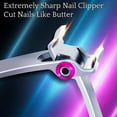 thumbnail image 2 of 2pcs Nail Clippers,stainless Steel Toenail Clipper Cutter Trimmer, 2 of 5