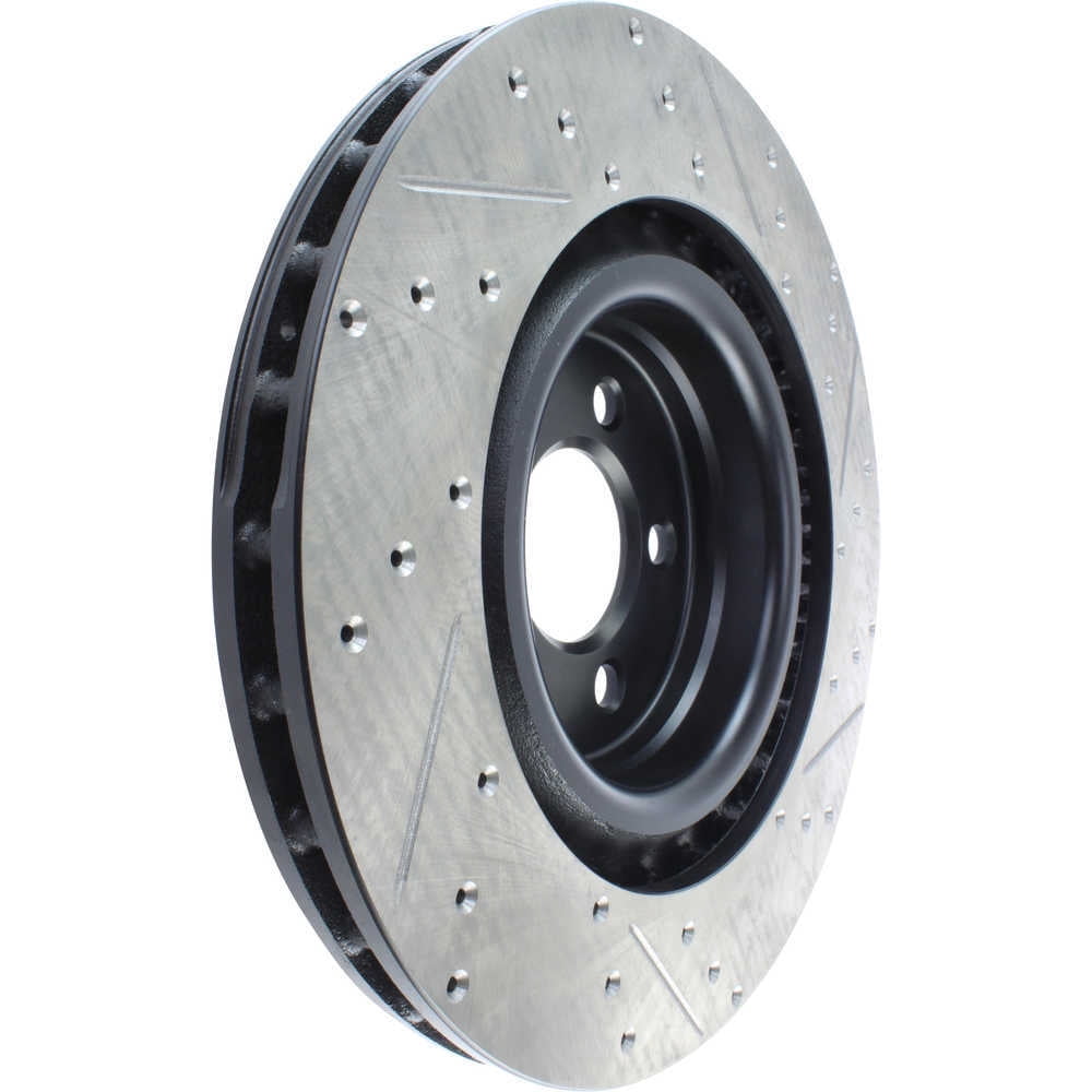 StopTech SportStop 06-09 Chrysler SRT-8 Front Right Drilled & Slotted Rotor Fits select: 2015-2022 DODGE CHALLENGER, 2020-2022 DODGE CHARGER