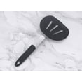 thumbnail image 3 of Pack of 4 Silicone,YiXing Non Stick Kitchen Spatulas,High Heat Resistant,Ideal for Fish,Eggs,Pancakes(Black), 3 of 6