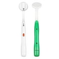 thumbnail image 1 of EIGTHTAIL Lighted Dental Mirror with Comfort Grip Handle Design Plastic for Daily 2pcs, 1 of 5