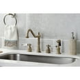 thumbnail image 3 of Kingston Brass KB1793WLLBS Wilshire Double-Handle Widespread Kitchen Faucet with Brass Sprayer, Antique Brass, 3 of 8