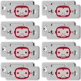 thumbnail image 1 of Imanes para gabinetes Ruby Monkey Magnets, 8 juegos, adhesivos peel & stick, 1 of 4