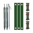 thumbnail image 4 of Kit de estaca de árbol de servicio pesado para árboles jóvenes y soportes de árboles versátiles Estaca plateada, 4 of 8