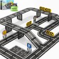 thumbnail image 1 of Set de Carreteras con Baldosas Magnéticas IGIVI para Niños de 3+ Años con 16 Ladrillos de Carretera, 1 of 6