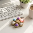 Light Up Squishy Dumpling Mechanical Push Button Clicker Random Color ...