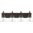 thumbnail image 2 of Quoizel Bosun 4-Light 33" Bathroom Vanity Light in Old Bronze, 2 of 4