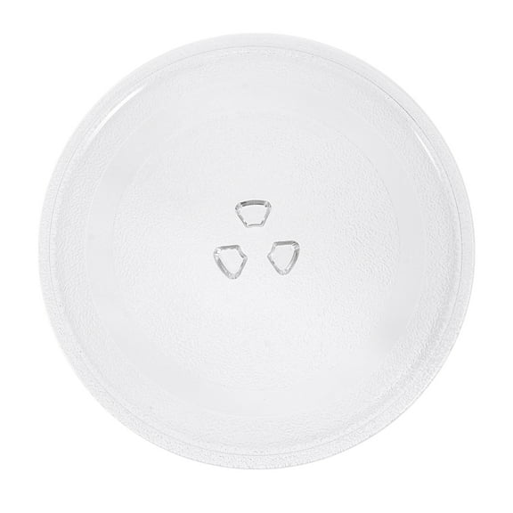 Microwave Glass Plate Turntable Tray Plate Accessories with Diameter of 24.5cm