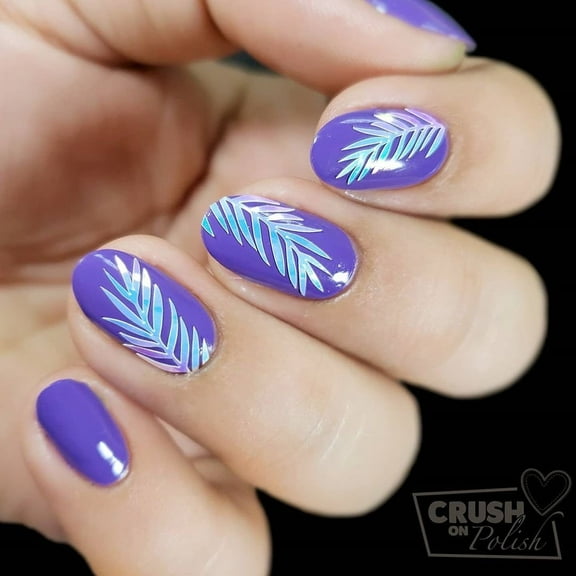 Whats Up Nails - Botanical Garden Stickers (Blue) - Daily Charme Collaboration